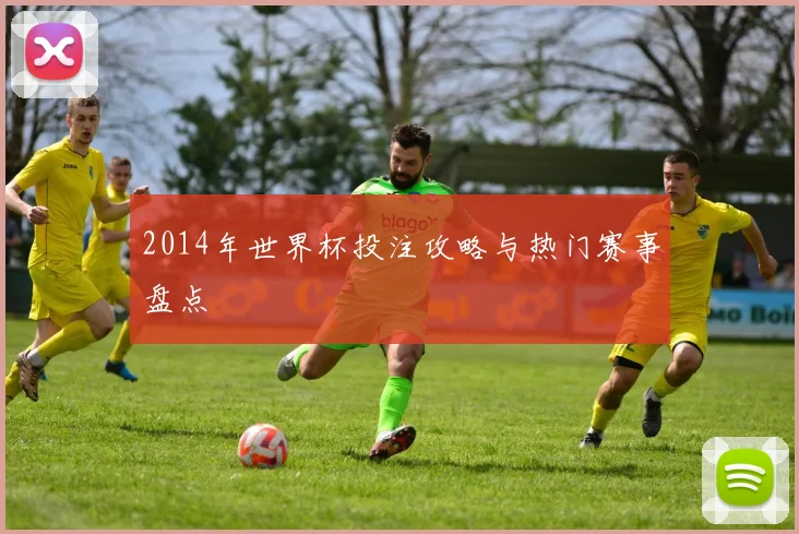 2014年世界杯投注攻略与热门赛事盘点