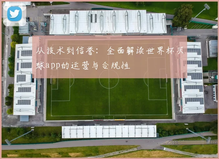 从技术到信誉:全面解读世界杯买球app的运营与合规性
