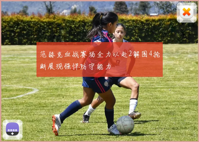 范赫克血战赛场全力以赴2解围4抢断展现强悍防守能力